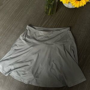 Grey athletic skirt